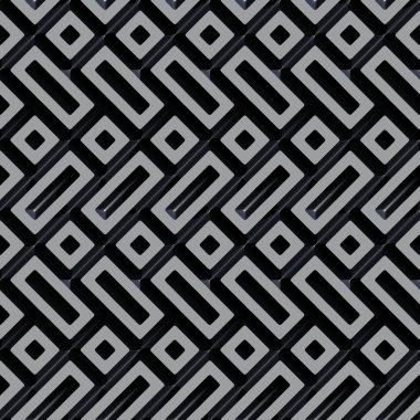 Metal kalıp. Dikişsiz doku.