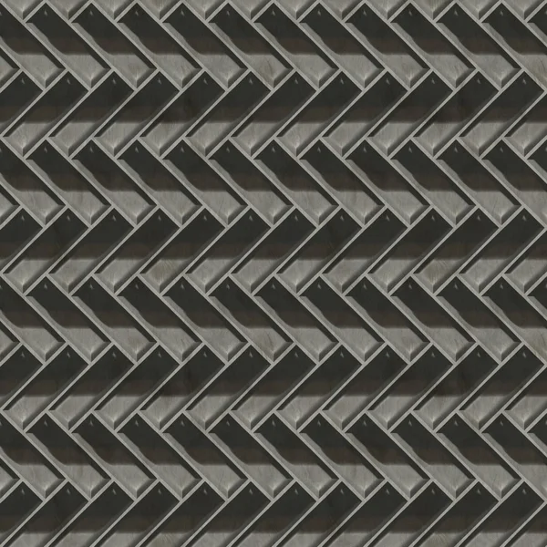 Metalen patroon. naadloze textuur. — Stockfoto