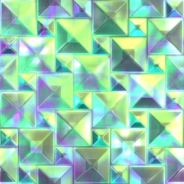 Glow crystal. Seamless texture. — Stock Photo, Image