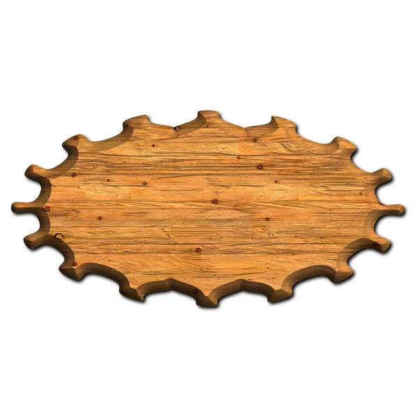 Almofada de madeira — Fotografia de Stock