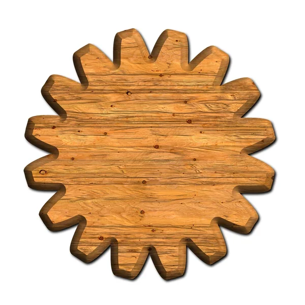 Tampone di legno — Foto Stock
