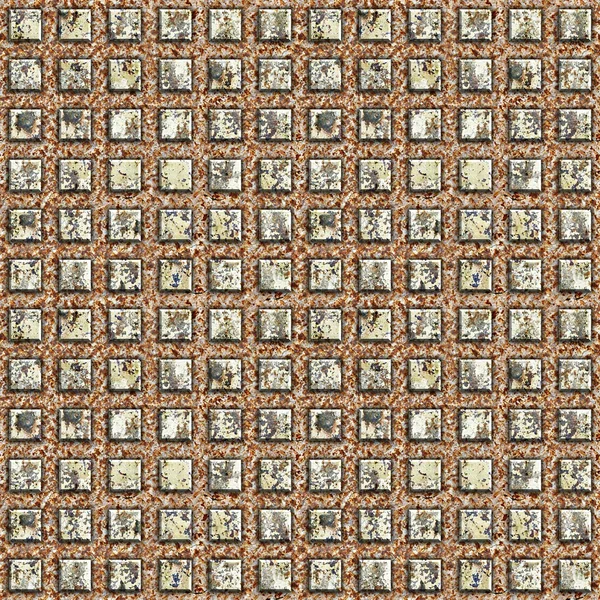 Grunge pattern metallico — Foto Stock