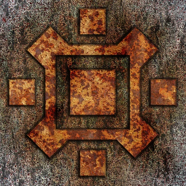 Grunge metal pattern — Stock Photo, Image