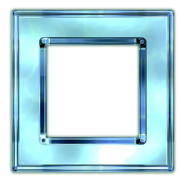 Glas ram — Stockfoto