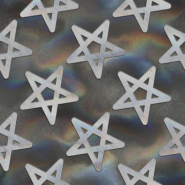 Star. Crystal pattern — Stock Photo, Image