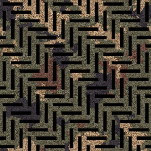 Camouflage grate — Stock Photo, Image