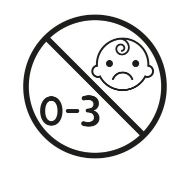 3 yaş altı çocuklar için değil.