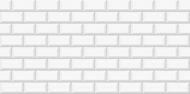 Metro fayanslarının pürüzsüz deseni.