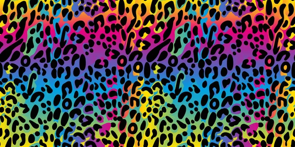 Gökkuşağı leoparı kusursuz desen. 