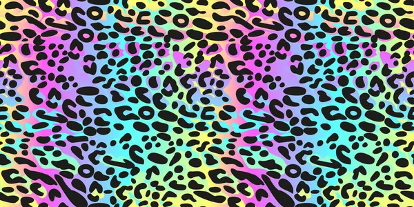 Gökkuşağı leoparı kusursuz desen