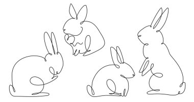 Mutlu Paskalya tavşanları