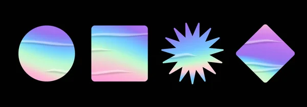 Holografik çıkartmalar ayarlandı