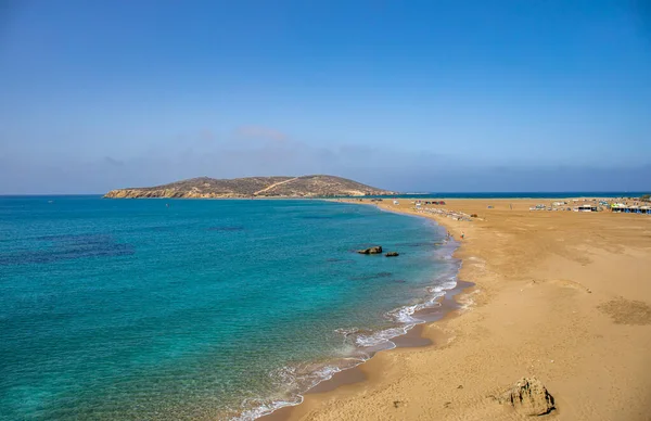 ロドス島のマチェリアビーチ 晴れた日 — ストック写真