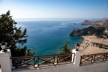 Kutsal Panagia Tsambika Manastırı 'ndan (kyra psili), Rhodos