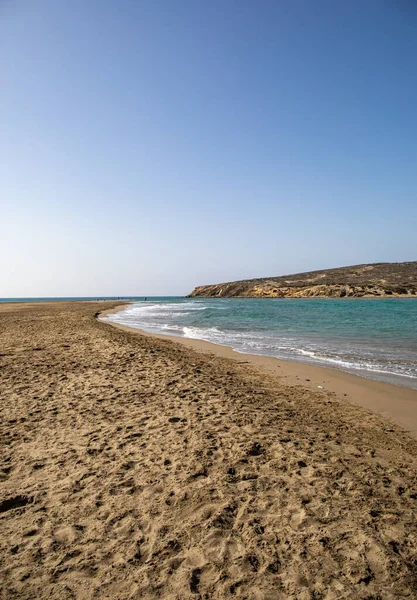 Macheria Beach Rhodos Dodecanese — Stock Photo, Image