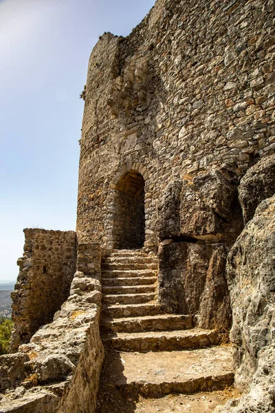 Castle of Asklipio on Rhodes island, Dodecanese islands, Greece, Europa, day time