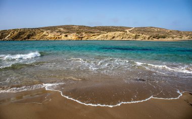 Macheria beach on Rhodos island, Dodecanese, day time