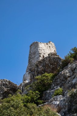 Castle of Asklipio on Rhodes island, Dodecanese islands, Greece