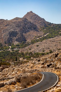 Chalki island near Rhodes, Greece