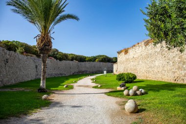 The citadel of Rhodes, Greece