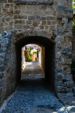 The citadel of Rhodes, Greece