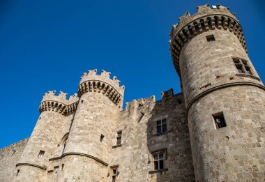 The citadel of Rhodes, Greece