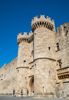 The citadel of Rhodes, Greece