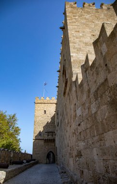 The citadel of Rhodes, Greece