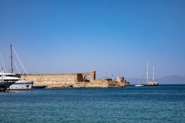 The citadel of Rhodes, Greece