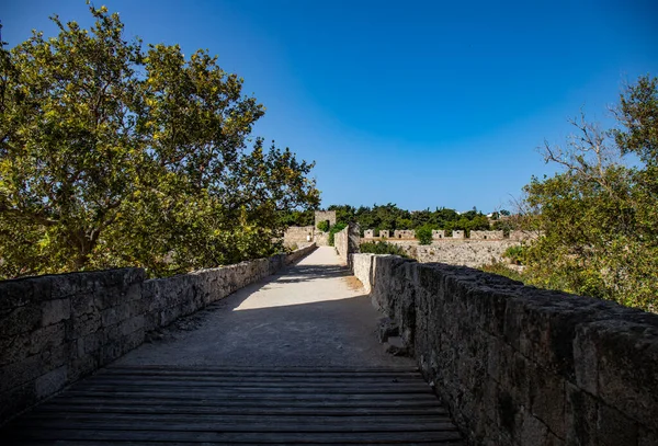 Citadel Rhodes Greece — Zdjęcie stockowe
