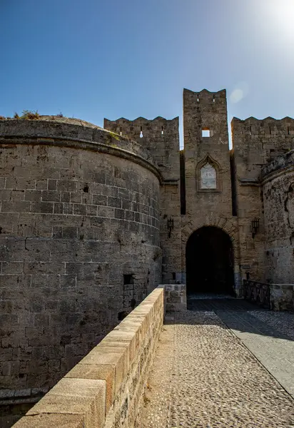 Citadel Rhodes Greece — Stock Photo, Image