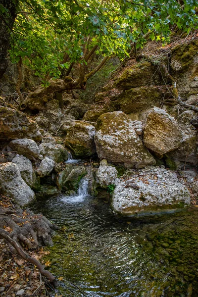 Butterfly Valley Rhodes Island Greece — Fotografia de Stock