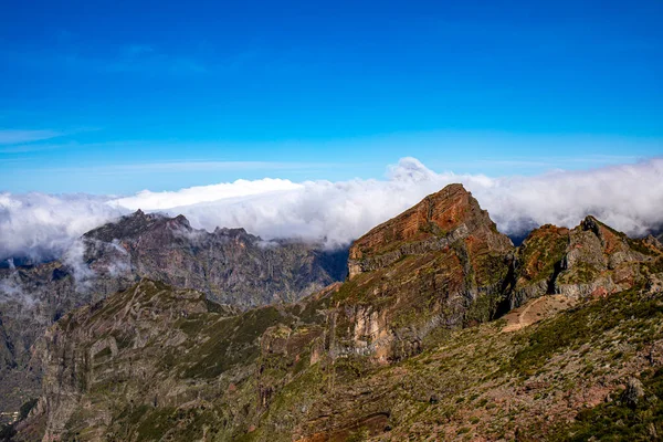 Widok Pico Arieiro Maderia — Zdjęcie stockowe