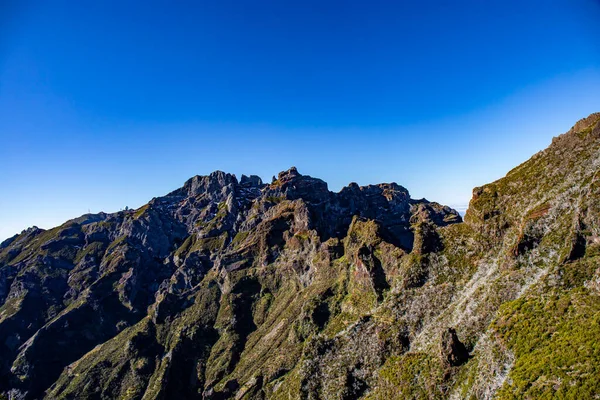 Utsikt Från Pico Ruivo Maderia — Stockfoto
