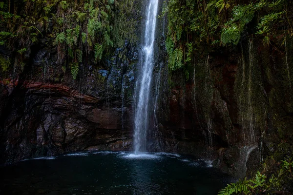 Vereda Das Fontes Hiking Maderia — стокове фото