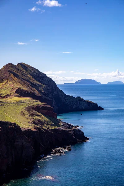 Sentiero Escursionistico Vereda Ponta Loureno Madeira — Foto Stock