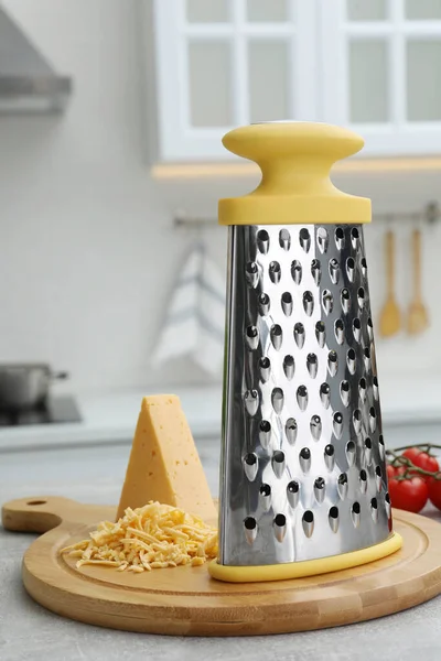 Grater Cheese Table Kitchen — Stock Photo, Image