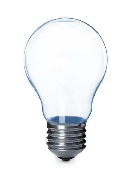 Light Bulb Isolated White Space Design — Stock Photo, Image