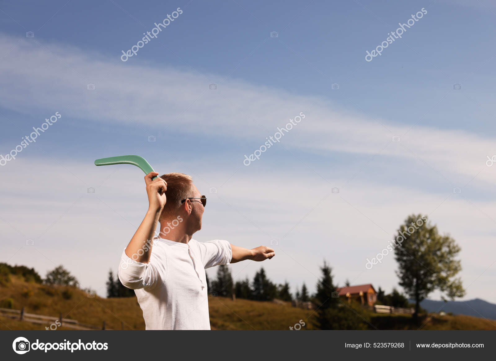 Throwing A Boomerang