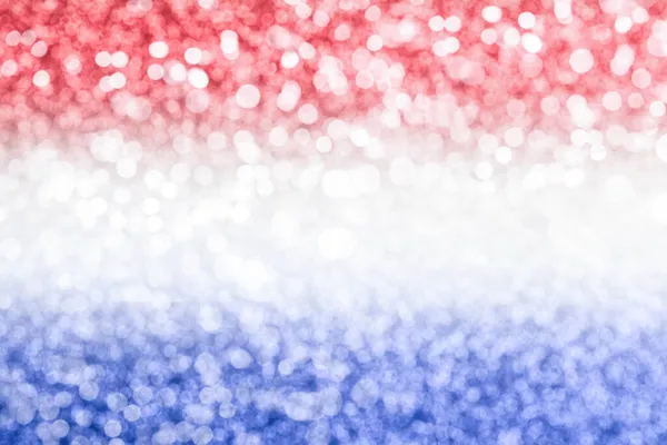 4Th July Usa Independence Day Blurred View Glitters Colors American — Stock Photo, Image
