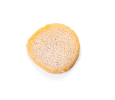 Beyaz manzaralı, çıtır çıtır bir rusk.