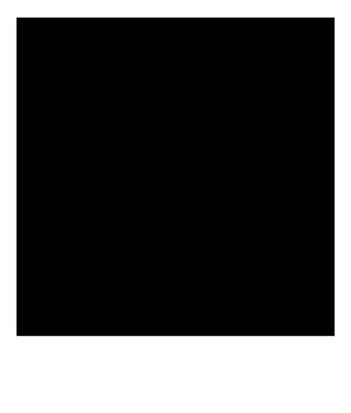 Μαύρο Τετράγωνο Λευκό Πλαίσιο Mockup Για Σχεδιασμό Φωτογραφία Χαρτιού — Φωτογραφία Αρχείου