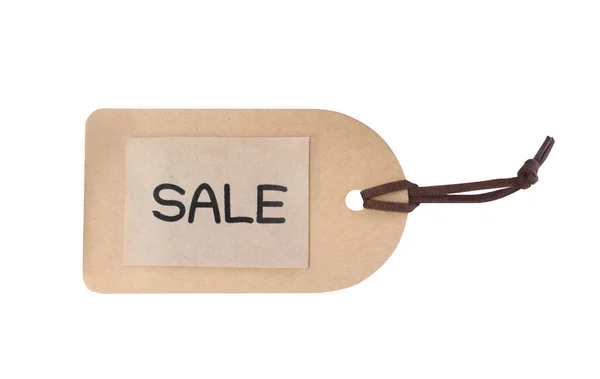 Tag Word Sale Isolated White Black Friday — Stock Photo, Image
