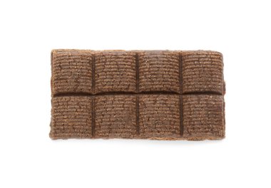 Hematojen çubuğu beyaz, üst görünümde izole