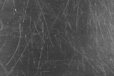 Texture of scratched metallic surface as background, closeup clipart