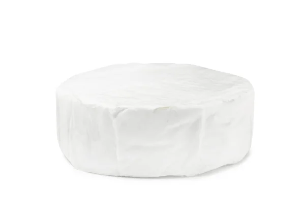 Lezzetli Krem Peynir Beyazda Izole Edilmiş — Stok fotoğraf
