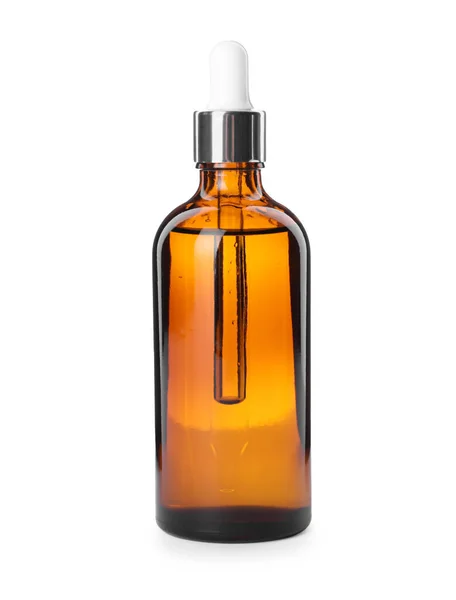 Пляшка Гідрофільної Олії Ізольована Білому — стокове фото