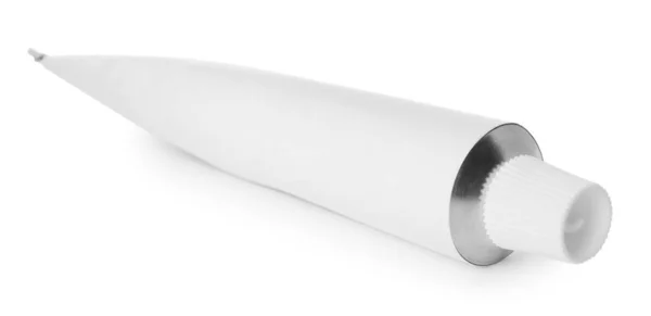 Blank Tube Ointment Isolated White — Stock Photo, Image