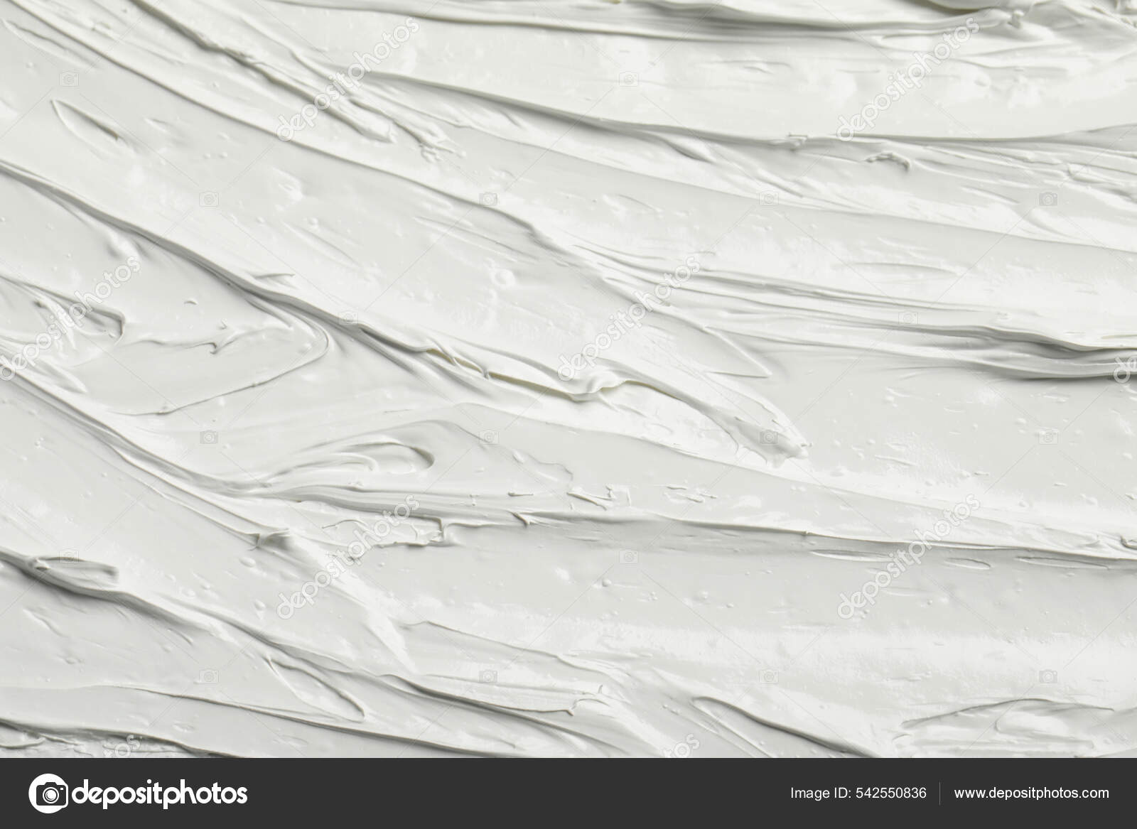 Texture White Oil Paint Background Closeup Stock Photo by ©NewAfrica  542550836