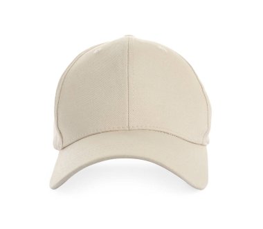 Beyaza izole edilmiş beyzbol şapkası. Tasarım için hazırlan